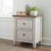 Heartland 2 Drawer Nightstand w/ Charging Station in Antique White image