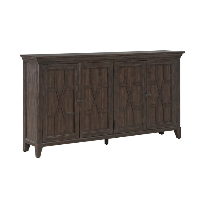 Paradise Valley Hall Buffet in Saddle Brown image