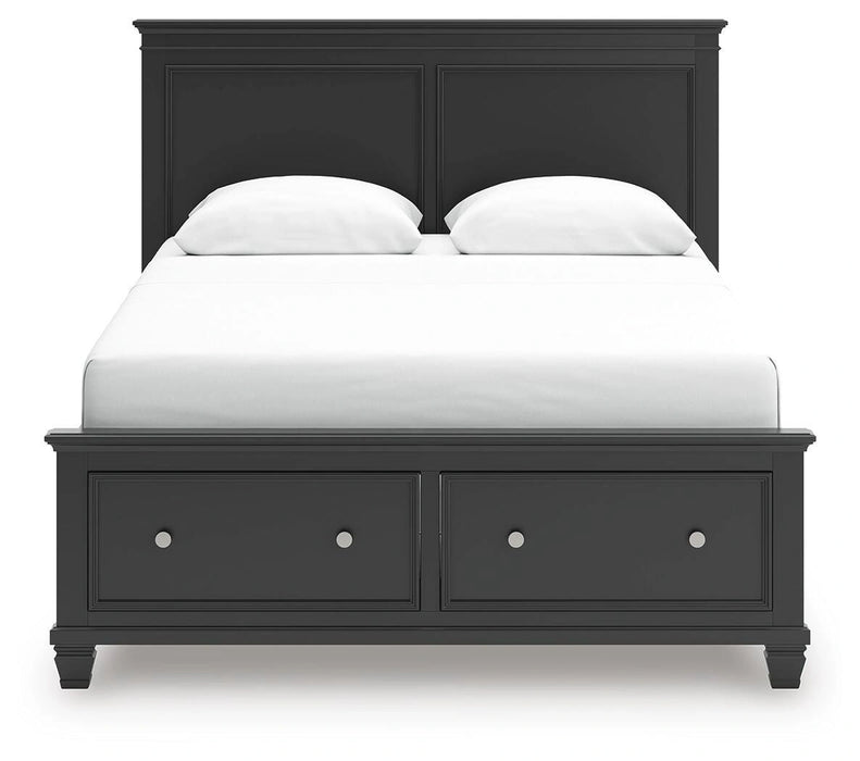 Lanolee Panel Storage Bed