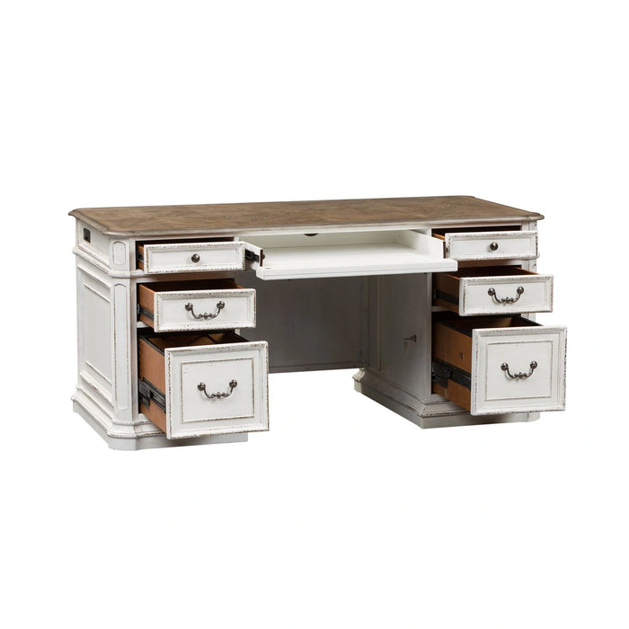 Magnolia Manor Complete 5 Piece Desk image