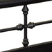 Vintage Series Metal Bed in Black image