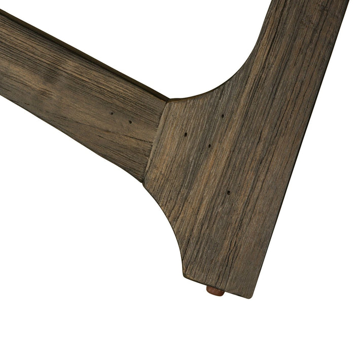 Cascade End Table in Wire Brush Rustic Brown image