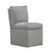 Accent Dining Accent Dining Chair w/ Casters - Sapphire image