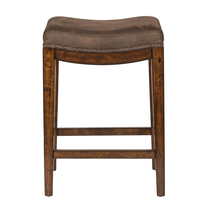 Aspen Skies Uph Barstool in Russet Brown image