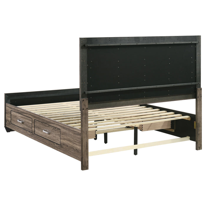 Kauffman Panel Platform Storage Bed