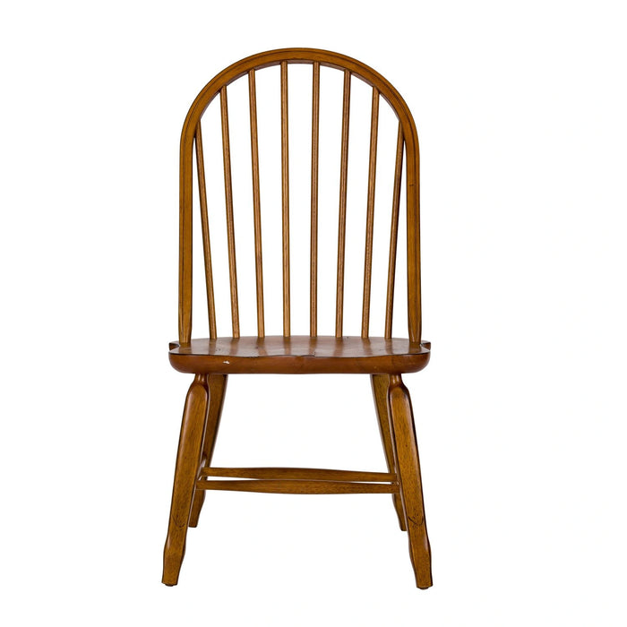 Treasures Bow Back Side Chair - Oak image