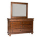 Rustic Traditions Landscape Mirror in Rustic Cherry image