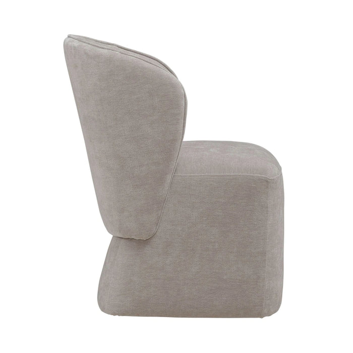 Accent Dining Accent Dining Chair w/ Casters - Truffle image