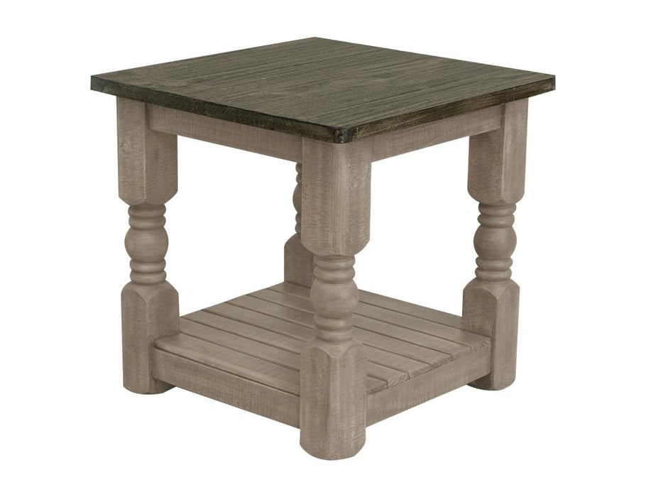 Natural Stone End Table