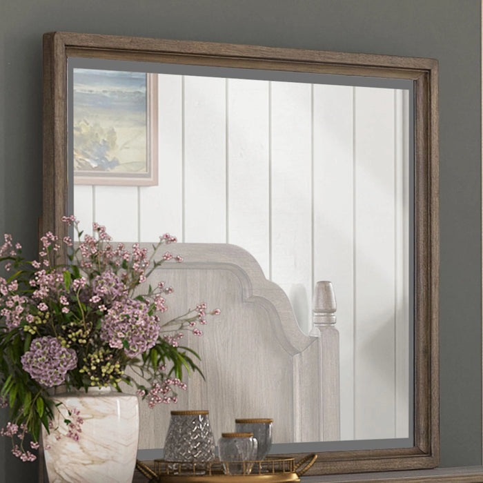 Hickory Grove Landscape Mirror image
