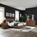 Century Modern King California Platform Bed, Dresser & Mirror, N/S image