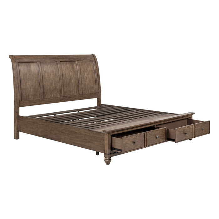 Twin Lakes King Storage Bed