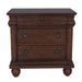 Rustic Traditions 3 Drawer Nightstand in Rustic Cherry image
