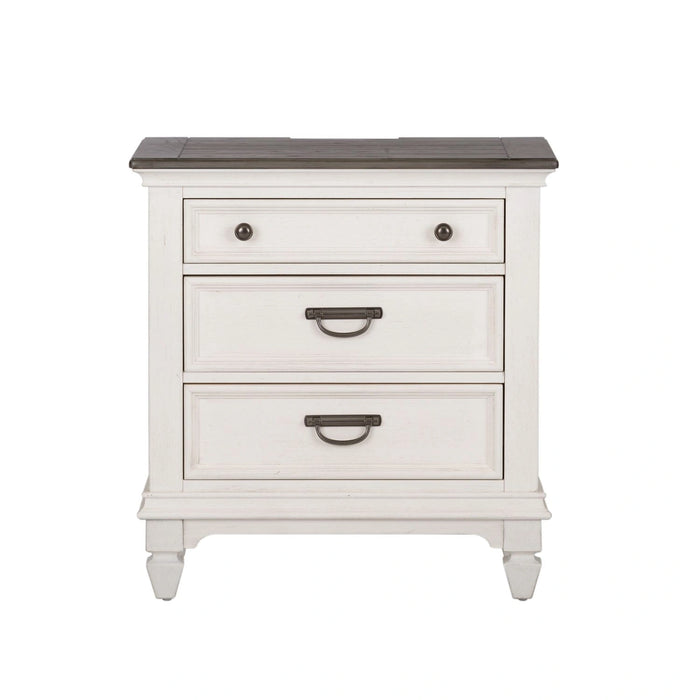 Allyson Park Nightstand in Wirebrushed White image