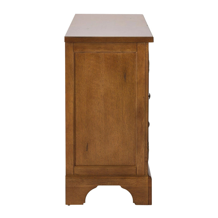 Treasures Buffet in Rustic Oak Finish image