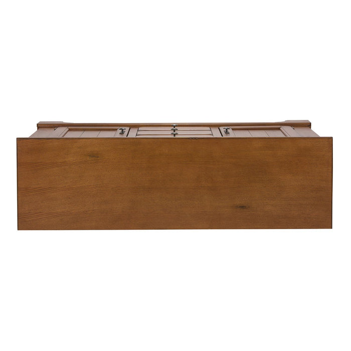 Treasures Buffet in Rustic Oak Finish