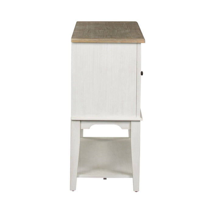 Summerville Server in White