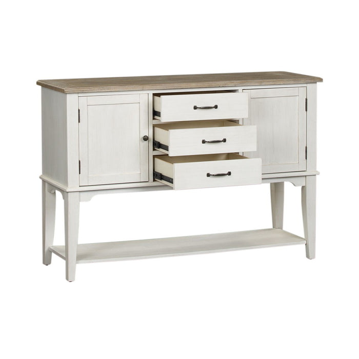 Summerville Server in White