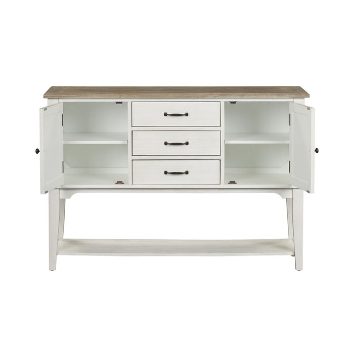 Summerville Server in White