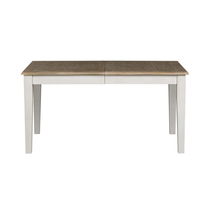 Summerville Rectangular Leg Table in White