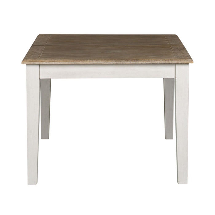 Summerville Rectangular Leg Table in White