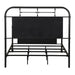 Vintage Series Metal Bed in Black image
