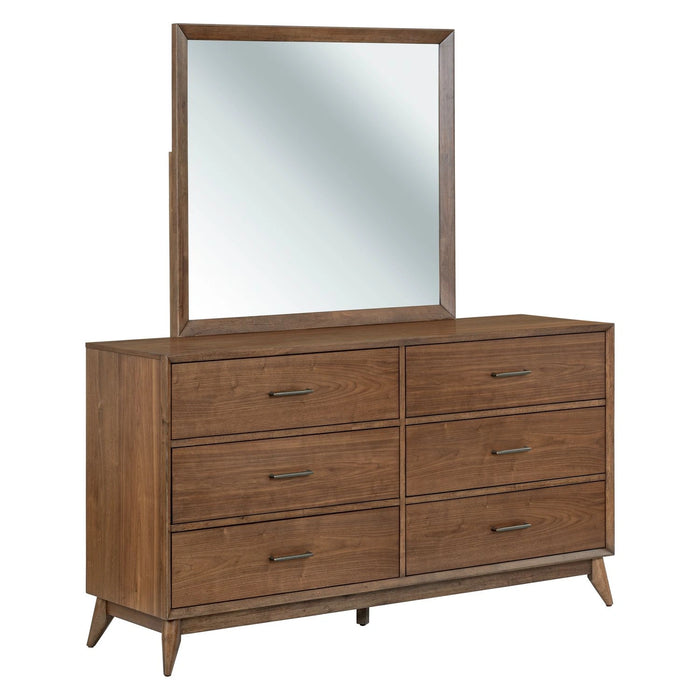 Century Modern Dresser & Mirror image