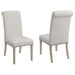 Salem Upholstered Side Chairs Rustic Smoke and Grey (Set of 2) image