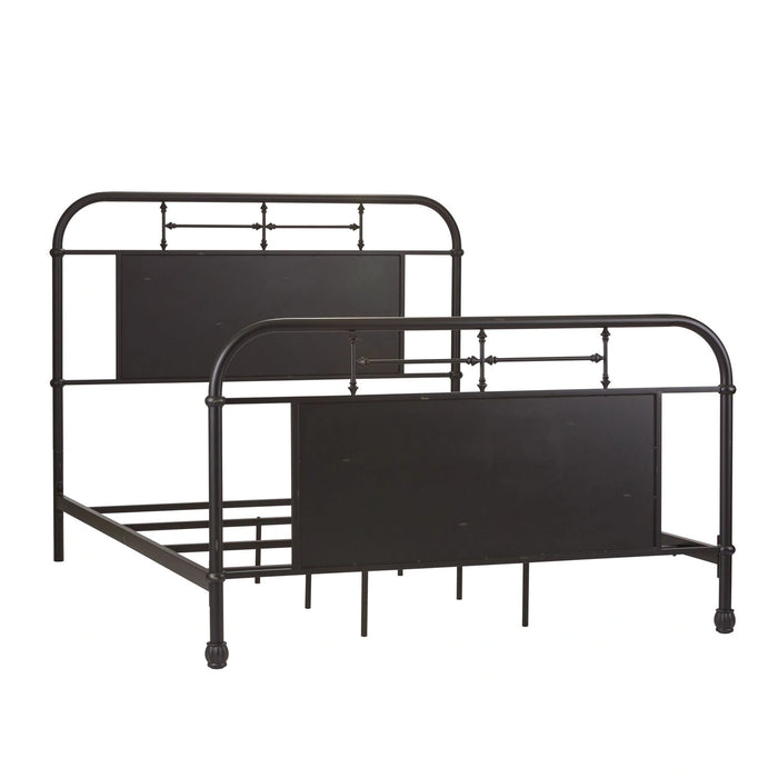 Vintage Series Metal Bed in Black image