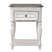 Magnolia Manor Leg Nightstand in Antique White image