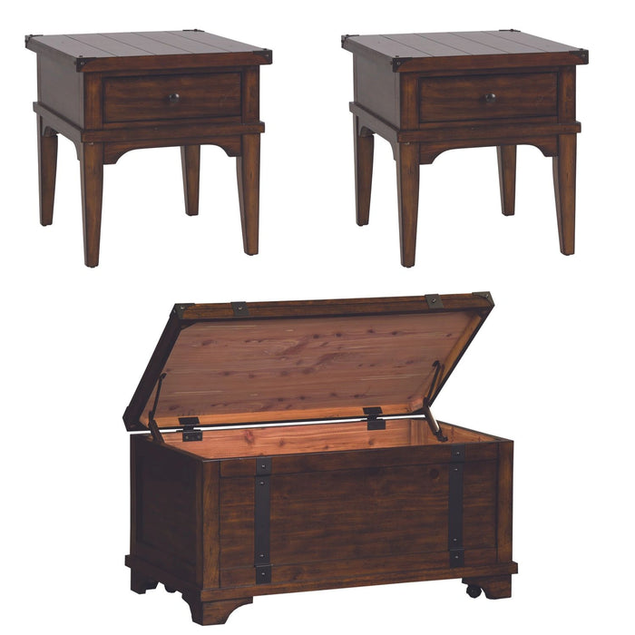 Aspen Skies 3 Piece Set (1-Cocktail 2-End Tables) image