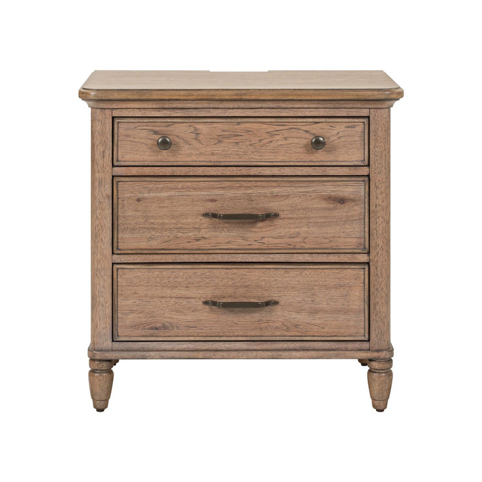 Hickory Grove Nightstand w/ Charging Station image