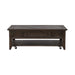 Paradise Valley Rectangular Cocktail Table in Saddle Brown image