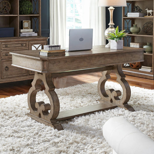 Simply Elegant Writing Desk in Heathered Taupe image