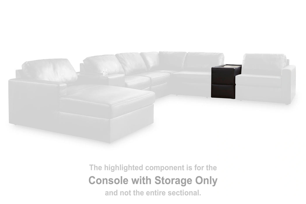Modmax II Sectional Sofa with Storage Console