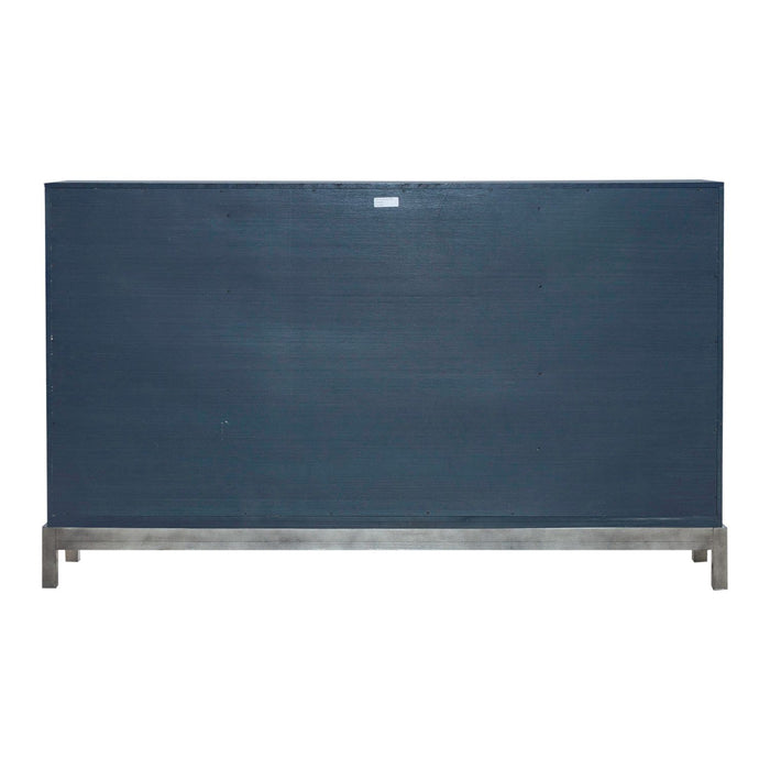 Liberty Furniture Braxton Accent Cabinet in Azure Blue EST SHIP TIME APPX 4 WEEKS