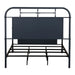 Vintage Series Metal Bed in Navy image