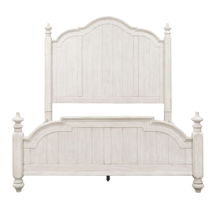 Farmhouse Reimagined Poster Bed, Dresser & Mirror, Night Stand image