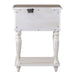 Magnolia Manor Leg Nightstand in Antique White image