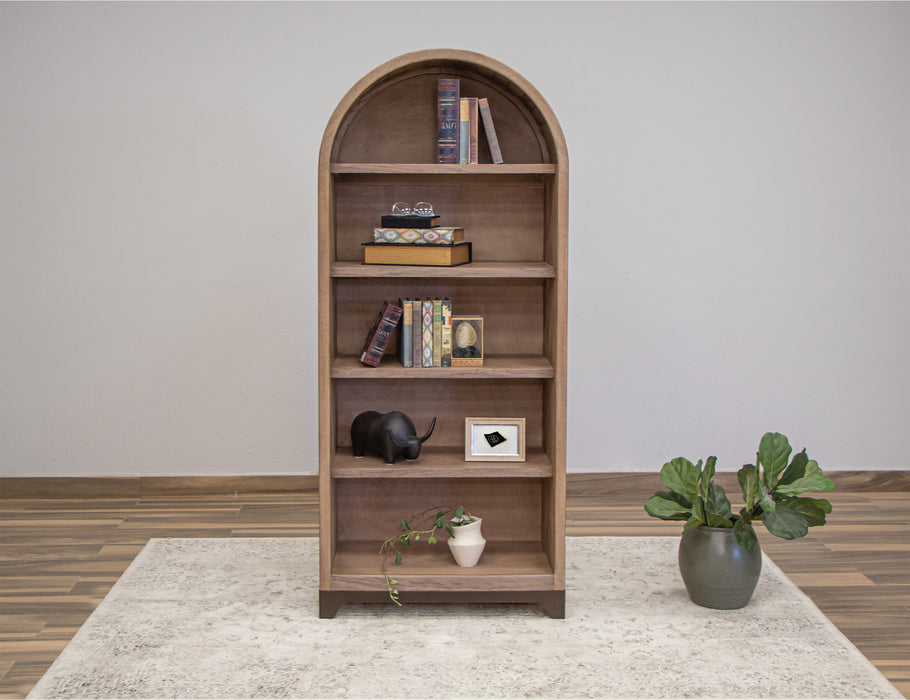 Natural Parota 5 shelves, Bookcase