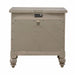 Americana Farmhouse 2 Drawer Nightstand in Dusty Taupe and Black image