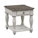 Liberty Magnolia Manor End Table in Antique White image