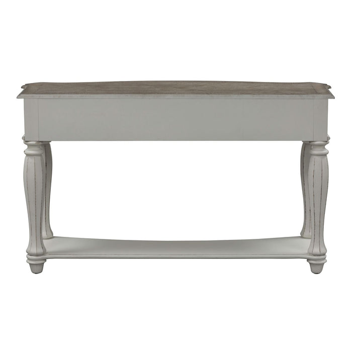 Magnolia Manor Sofa Table in Antique White image