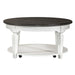Allyson Park Round Cocktail Table in White image