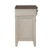 Ivy Hollow 3 Drawer Nightstand w/ Charging Station in Weathered Linen image