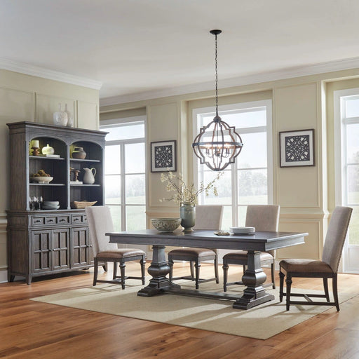 Paradise Valley Opt 5 Piece Trestle Table Set image