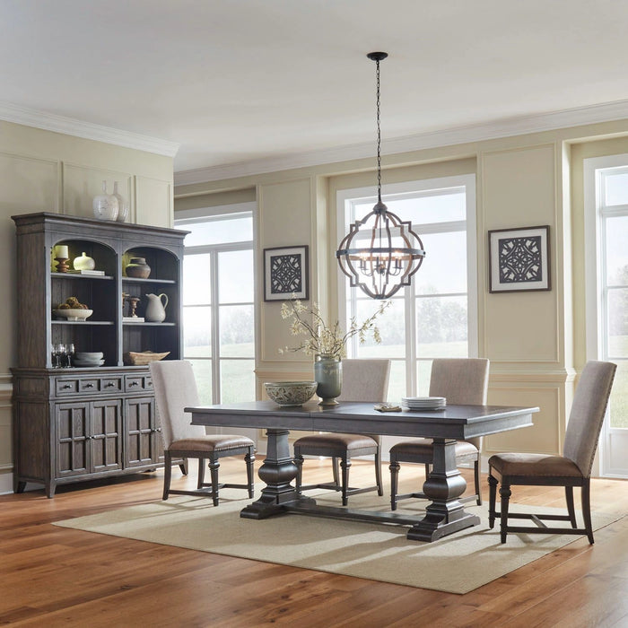 Paradise Valley Opt 5 Piece Trestle Table Set image