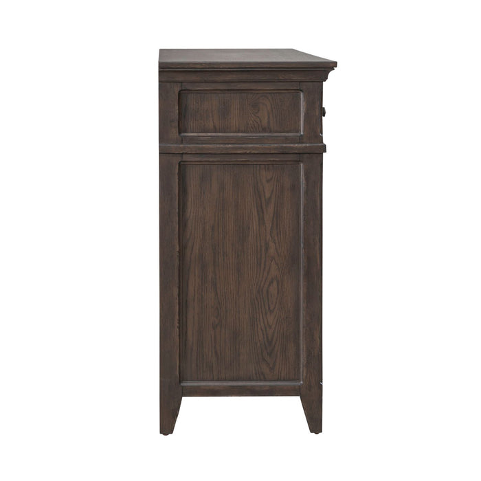 Paradise Valley 8 Drawer Dresser in Saddle Brown
