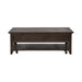 Paradise Valley Rectangular Cocktail Table in Saddle Brown image