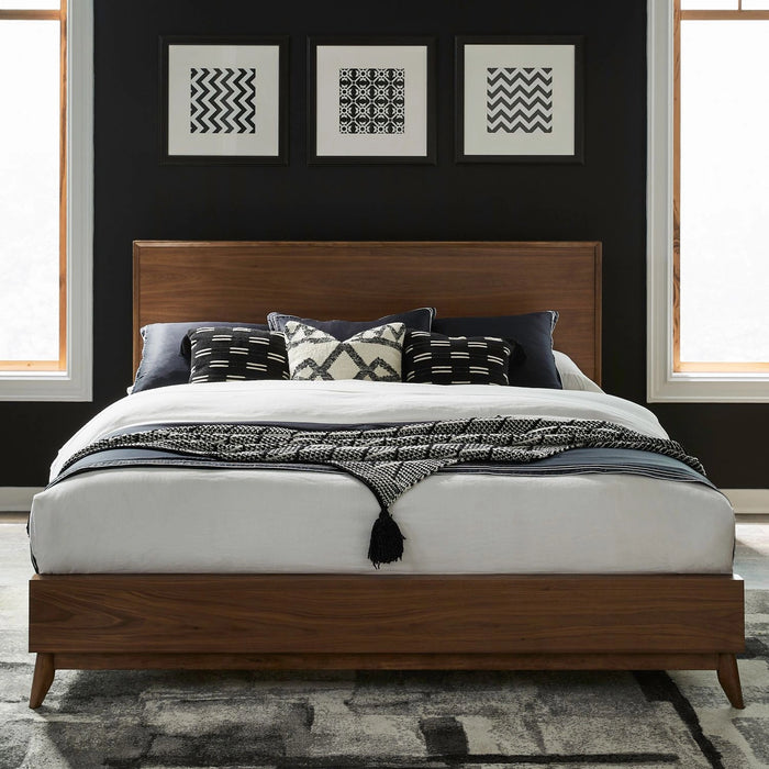 Century Modern King Platform Bed image